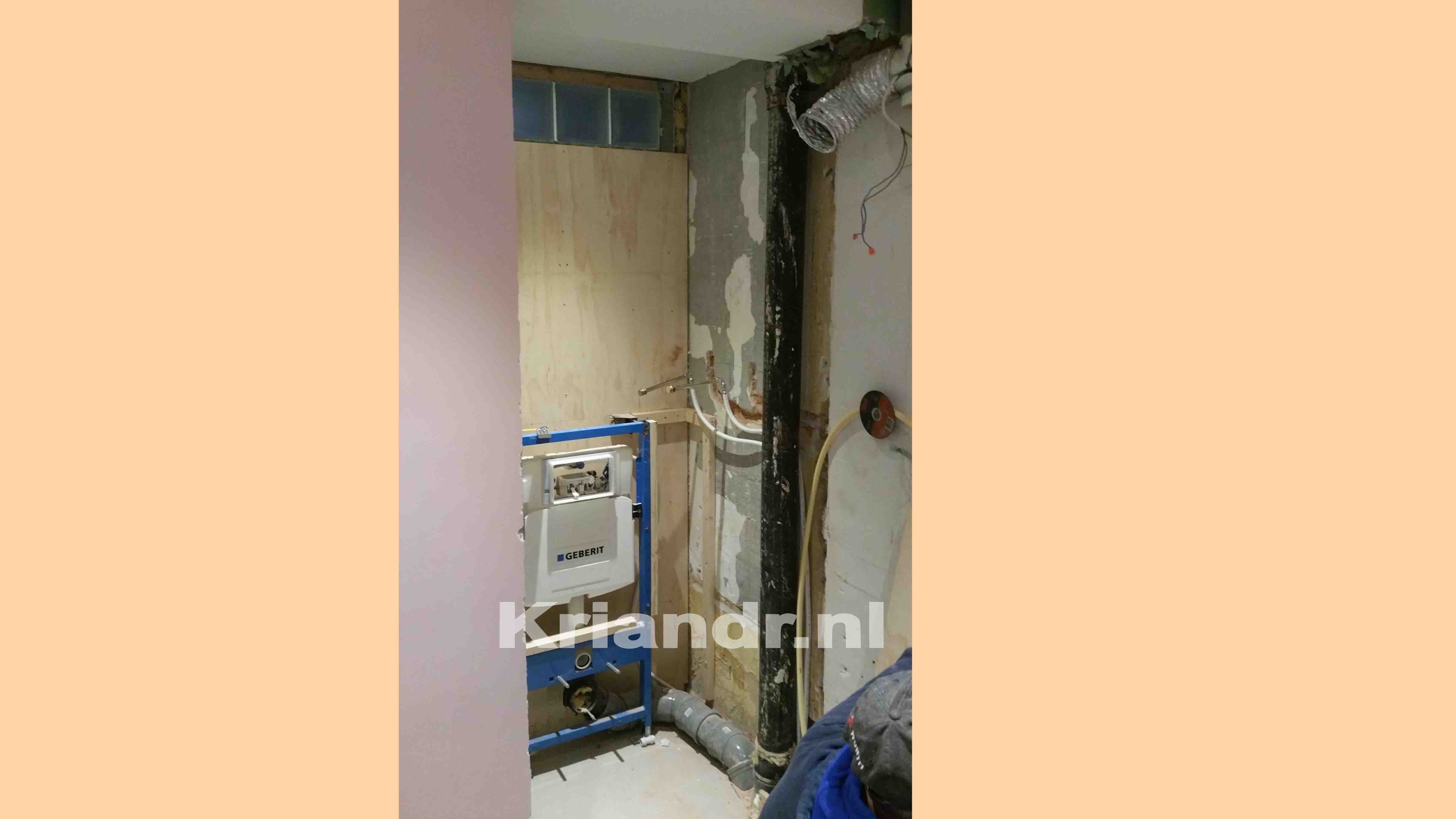 Badkamer renovatie in Den Haag voor